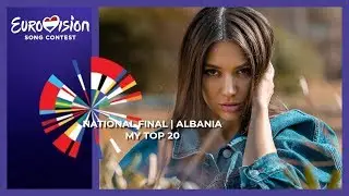 Festivali i Këngës 58 🇦🇱 | MY TOP 20 | w/RATINGS