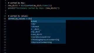 Sorting in Dictionary in Python | Easy Guide with Examples