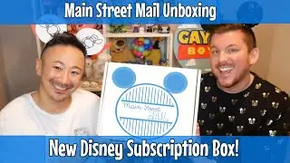 Main Street Mail Unboxing | New Disney Subscription Box | April 2020