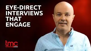 How to engage your audience with eye-direct interviews delivered down the lens