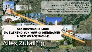 Geomantische Linie entdeckt: Besuch in Maria Dreieichen & der Graselh&ouml;hle im Waldviertel #geomantie