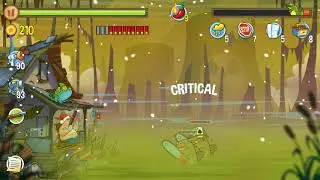 Swamp Attack - Episode 5. Level 11 Gameplay Android walkthrough