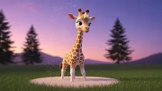 Baby Starlight Giraffe ✨🦒🌟 | Kids Fantasy Song | Learn Colors Under the Starry Sky