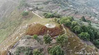 Un volo attorno alla Croce del monte Petrara a Mesoraca (Kr)