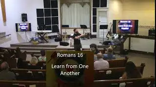 Romans 16 Encourage Obedience from One Another