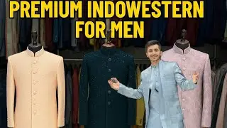 Premium indowestern for men 😍“Style with Heritage: Best Indo-Western Menswear in Jaipur The designer