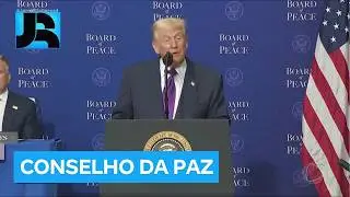 Conselho de Paz: Trump lidera primeira reuni&atilde;o e alerta Ir&atilde; sobre acordo nuclear