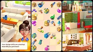 Merge Decor - House design and renovation game (Gameplay Android)