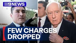 Multiple serious charges dropped against Alan Jones | 9 News Australia