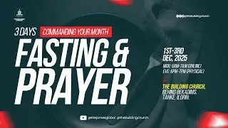 DAY ONE - MORNING: DECEMBER 2025 COMMANDING YOUR MONTH with Pastor Jerry James