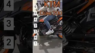 Ktm duke 200 top speed on each gear #ktm #duke200 #duke200 #ktmlover #shortsfeed #shorts #subscribe