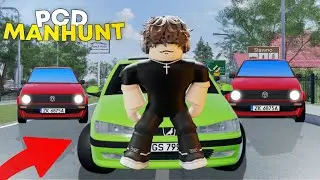 DAWSZCZEQ VS 10 ŁOWCÓW | Polish Car Driving MANHUNT 🟡💛