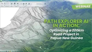 Path Explorer AI in Action: Optimizing a 200km Road Project in Papua New Guinea