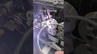 Stainless steel wire ring making welding machine ring machine integrated with welding welder