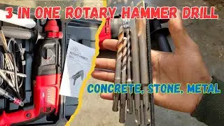 Red Horse Rotary Hammer Drill Machine | RH-334 Rotary Hammer | Best Drill For Concrete, Stone, Metal