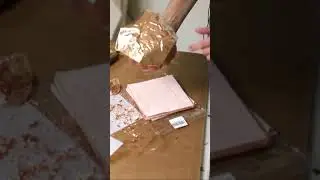 Easy Copper Leaf Pumpkin Tutorial