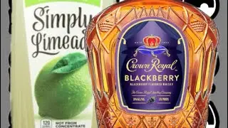 (21+ Content, Drink Responsibly) Crown Royal BlackBerry x Simply Limeade!