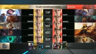 SPY vs G2 Highlights - SPLYCE vs G2 ESPORTS - EU LCS Week 9 - SPRING 2016