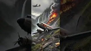 Plane Crash into Port Henderson Hills, 1962  #fyp #jamaicatiktok #history