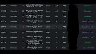 Undefeated (Black) Dunk vs AF 1 '5 on it' Live cop