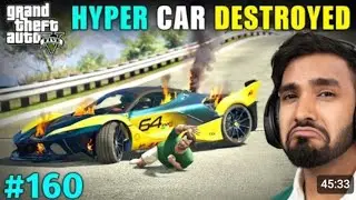 FERRARI RACECAR DESTROYED AGAIN | GTA 5 GAMEPLAY #160