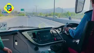 Travel with Shahid Coach | Karachi to Swat By Bus #bustravel