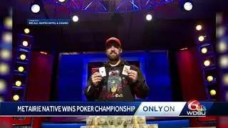 Metairie's Joseph Hebert wins 2020 World Series of Poker