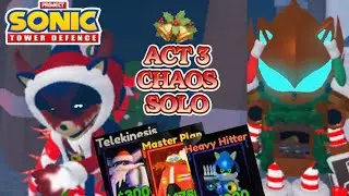 Beating Act 3 Christmas Event on Chaos Solo!