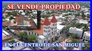 Propiedades en venta en El Salvador vende propiedad en el Centro de San Miguel