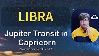 Libra Ascendant || Jupiter Transit in Capricorn || November 2020 || Analysis by Punneit