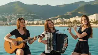 Cinematic Flamenco Fusion | Guitar, Accordion & Flute &ndash; Calm Seaside Ambience
