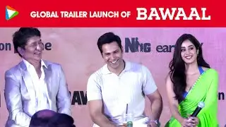 Varun Dhawan & Jhanvi Kapoor at BAWAAL Trailer Launch | Nitesh Tiwari