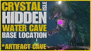 ARK CRYSTAL ISLES - Hidden SEA CAVE in ARTIFACT cave !