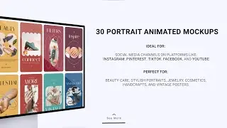 Elegance Portrait Motion Graphic Templates