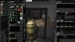 SCUM Inventory full of bunker loot