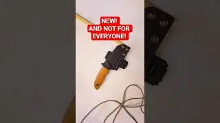 Новый нож Kizer Snick не для всех! Небольшой нож с фиксированным лезвием для больших рук!