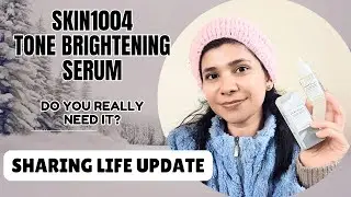Skin 1004 tone Brightening capsule ampoule review | Honest experience after 15 days of use