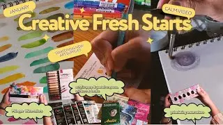 Creative New Start | Starting the New Year with a new art outlook | Supply Haul