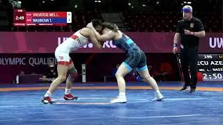 1/8 WW - 53 kg: L. VALVERDE MEL (ECU) v. T. NASIROVA (AZE)