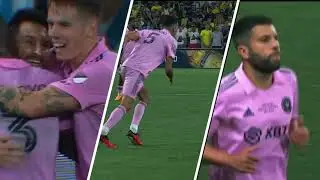 Messi, Busquets & Alba : Build up play like BARCELONA for INTER MIAMI vs Nashville SC 2023 #messi