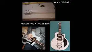 My personal Dual Tone '61 guitar Build. #shorts