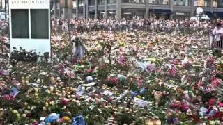 In memory of the victims of terror in Oslo/Utoya 22.July 2011