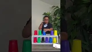 Cup Matching! #funny #funnyfamilygames #funnychallenge #challenge #gamechallengeathome #familygames