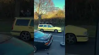 One of less than 1,500 Gul Yellow Volvo 850 T-5R Estates built 😳