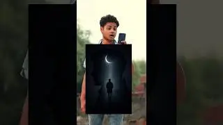 Alone ChatGPT 😱 Creative Photo Editing Tutorial / #chatgpt #picsart  #photography #shortvideo