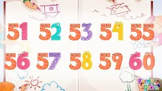 Learn Counting 1- 100 | Easy Numbers Song In English For Kids - Beginners | 1-100 Rhyme