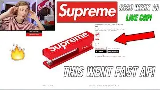 THIS FLEW! SUPREME SS20 WEEK 16 LIVE COP ATTEMPT! (Spring Summer 20)