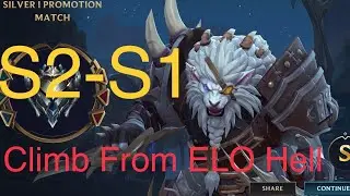 LoL Wild Rift; Climb From ELO Hell (S2 to S1)