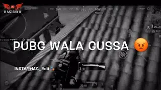 PUBG |🔥PUBG Attitude Shayari Status 2020 | PUBG Tiktok Status | MZ Edit