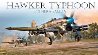 Il2 Hawker Typhoon | Primera salida Online | Ataque a suelo + 2 derribos